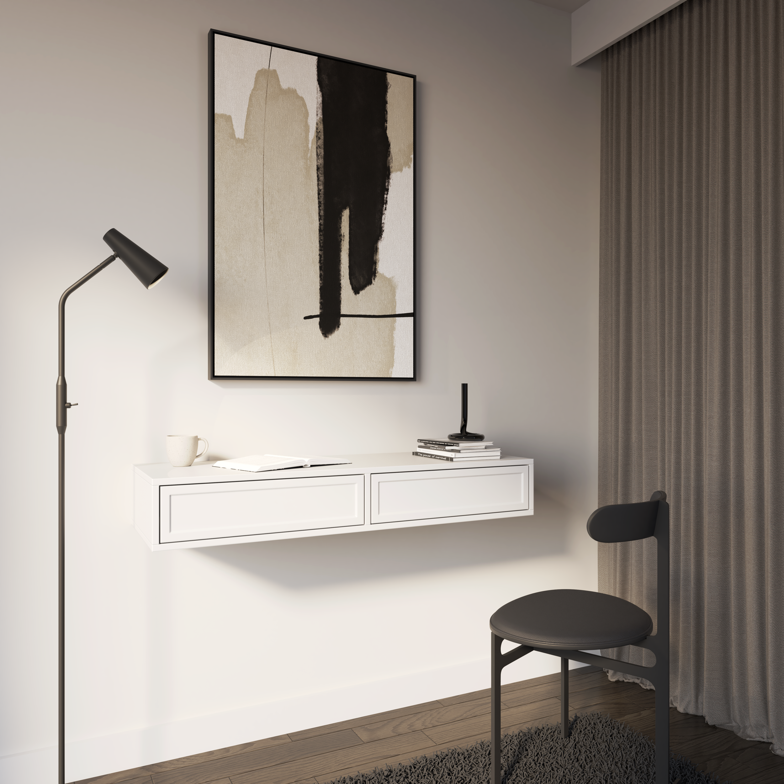 selsey-velveto-toilettentisch-mit-zwei-schubladen-110-cm-wei image 4