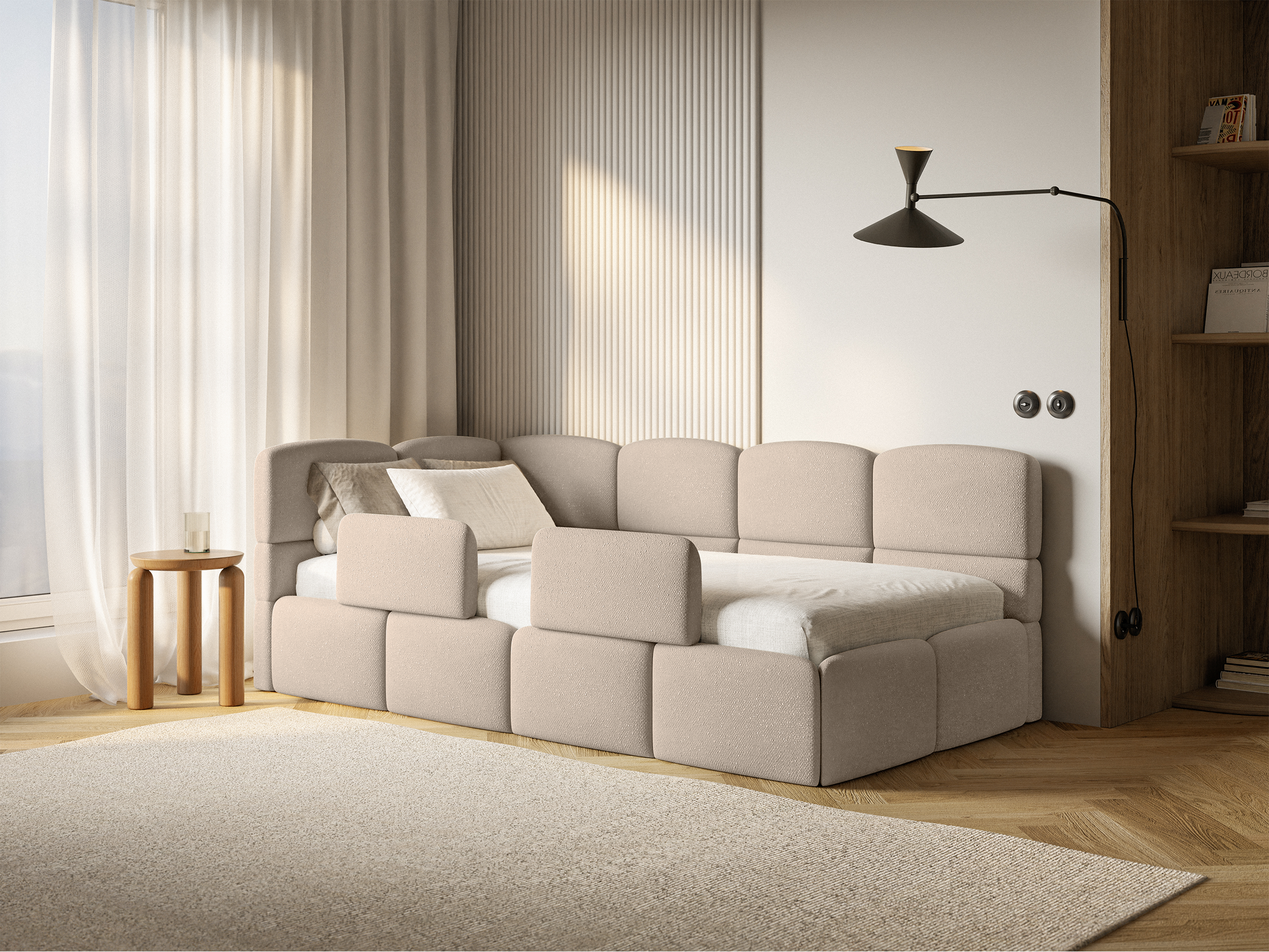 selsey-cloudy-jugendbett-90x200-cm-linksseitig-beige-chenille-stauraum-bettgitte image 4