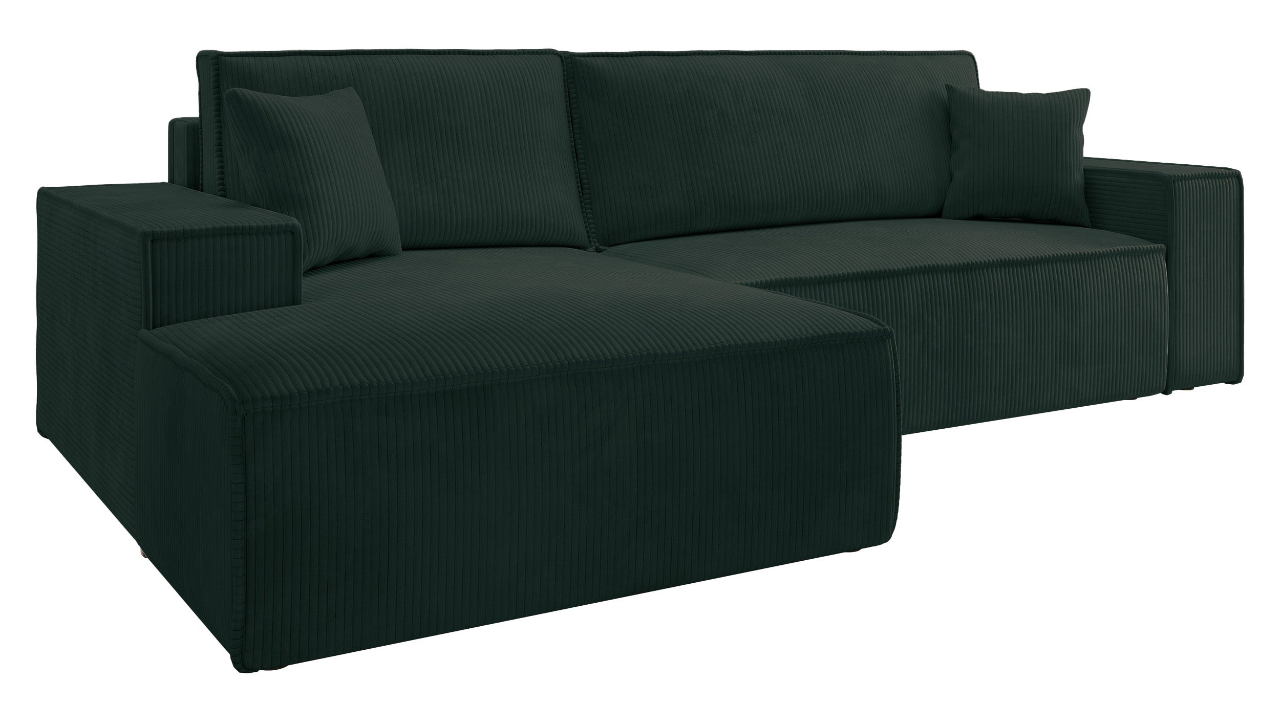 selsey-farese-new-ecksofa-mit-schlaffunktion-l-form-links-mit-stauraum-gr-n-cord image 6