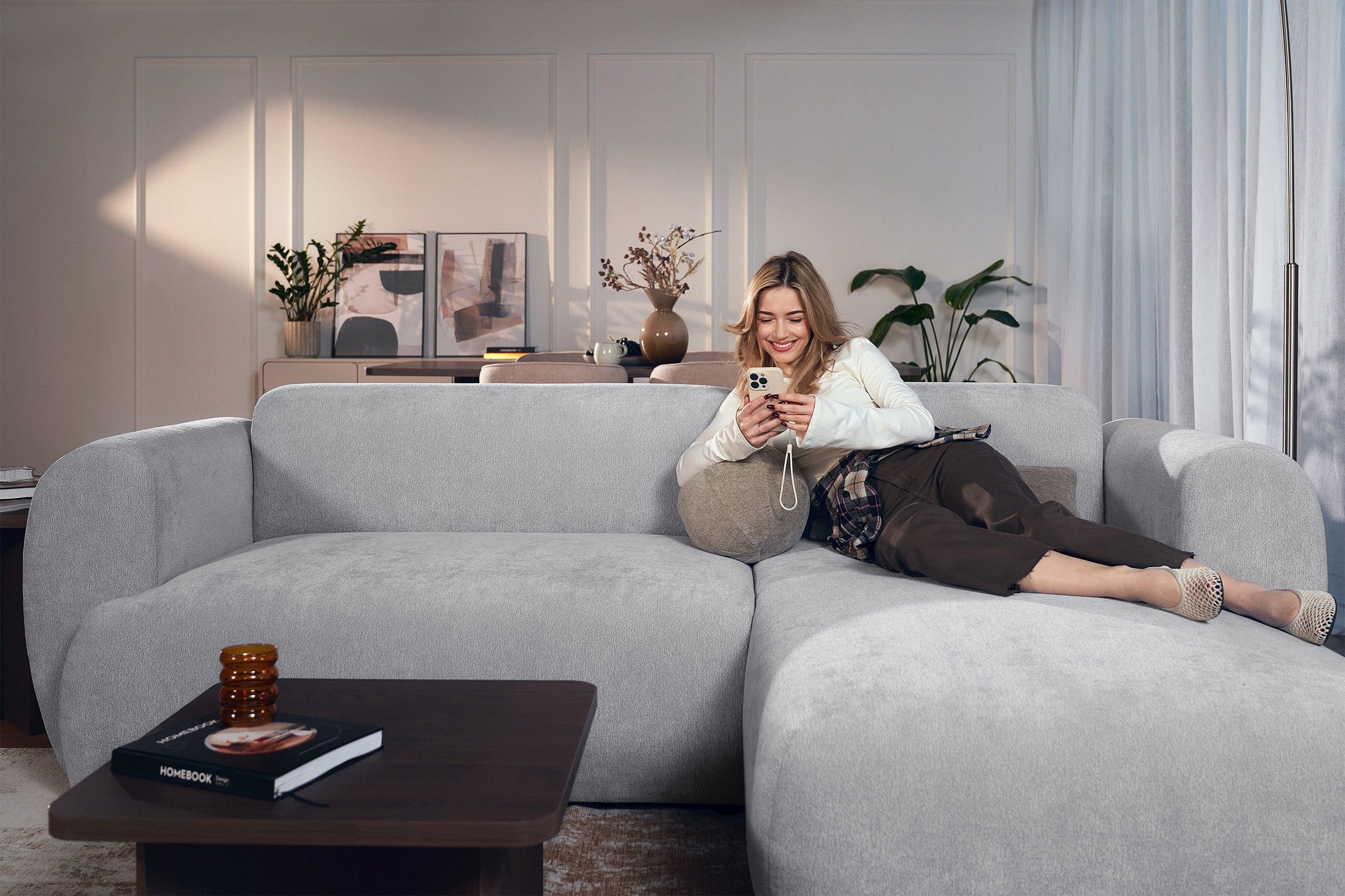 selsey-emia-ecksofa-l-form-rechts-mit-schlaffunktion-grau-chenille image 3