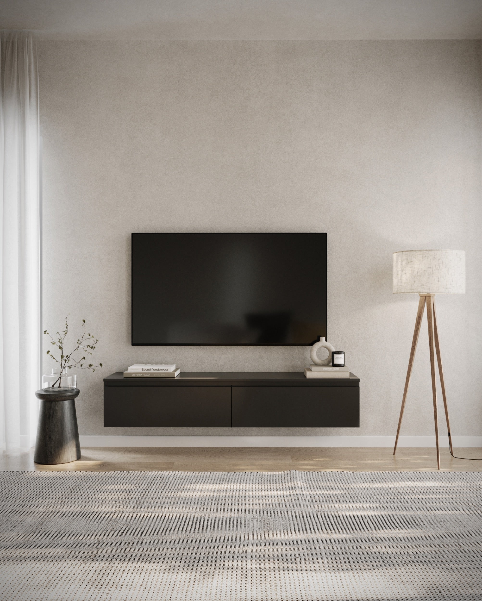 selsey-bemmi-h-ngender-tv-schrank-150-cm-schwarz image 2