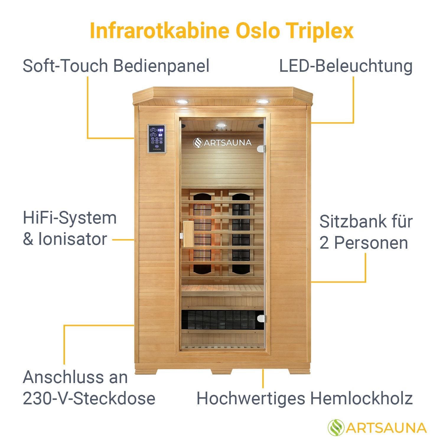 juskys-infrarotkabine-oslo-mit-triplex-heizsystem-w-rmekabine-mit-vollspektrumst image 3