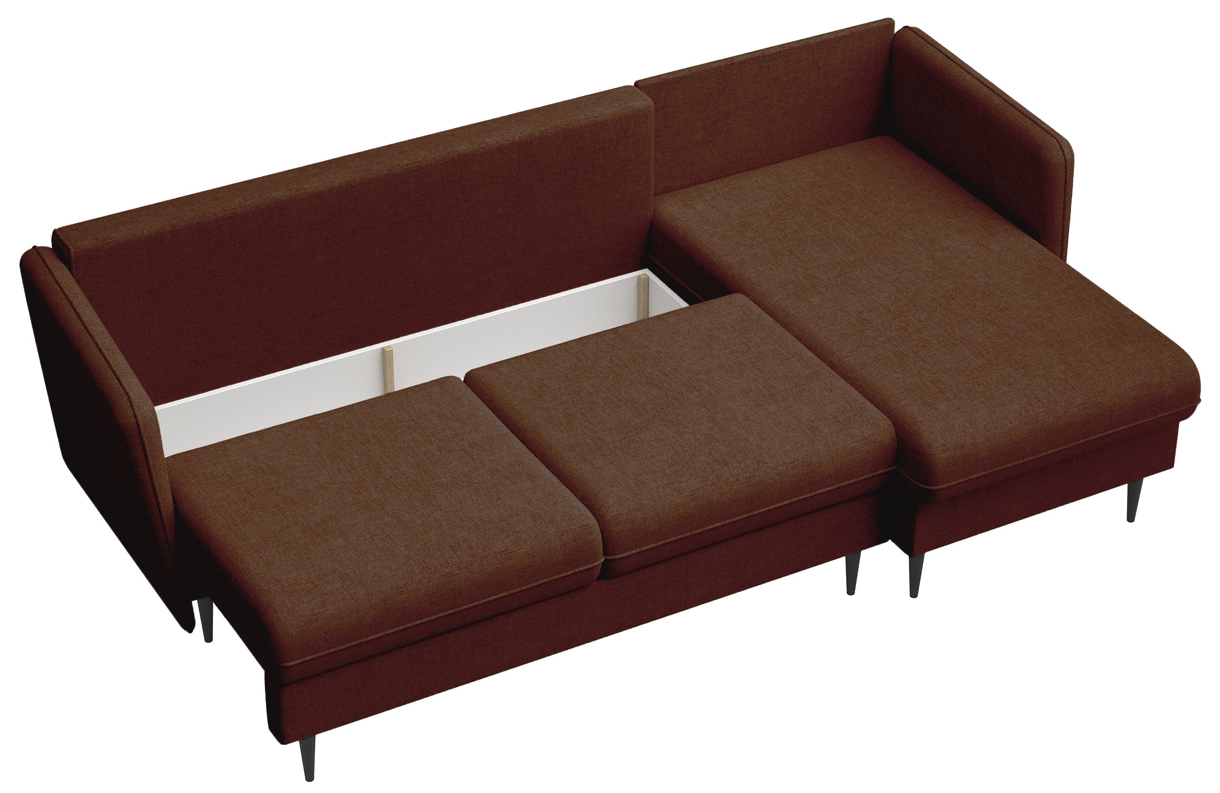 selsey-volio-ecksofa-mit-schlaffunktion-l-f-rmig-kupferfarbener-chenille-schwarz image 5