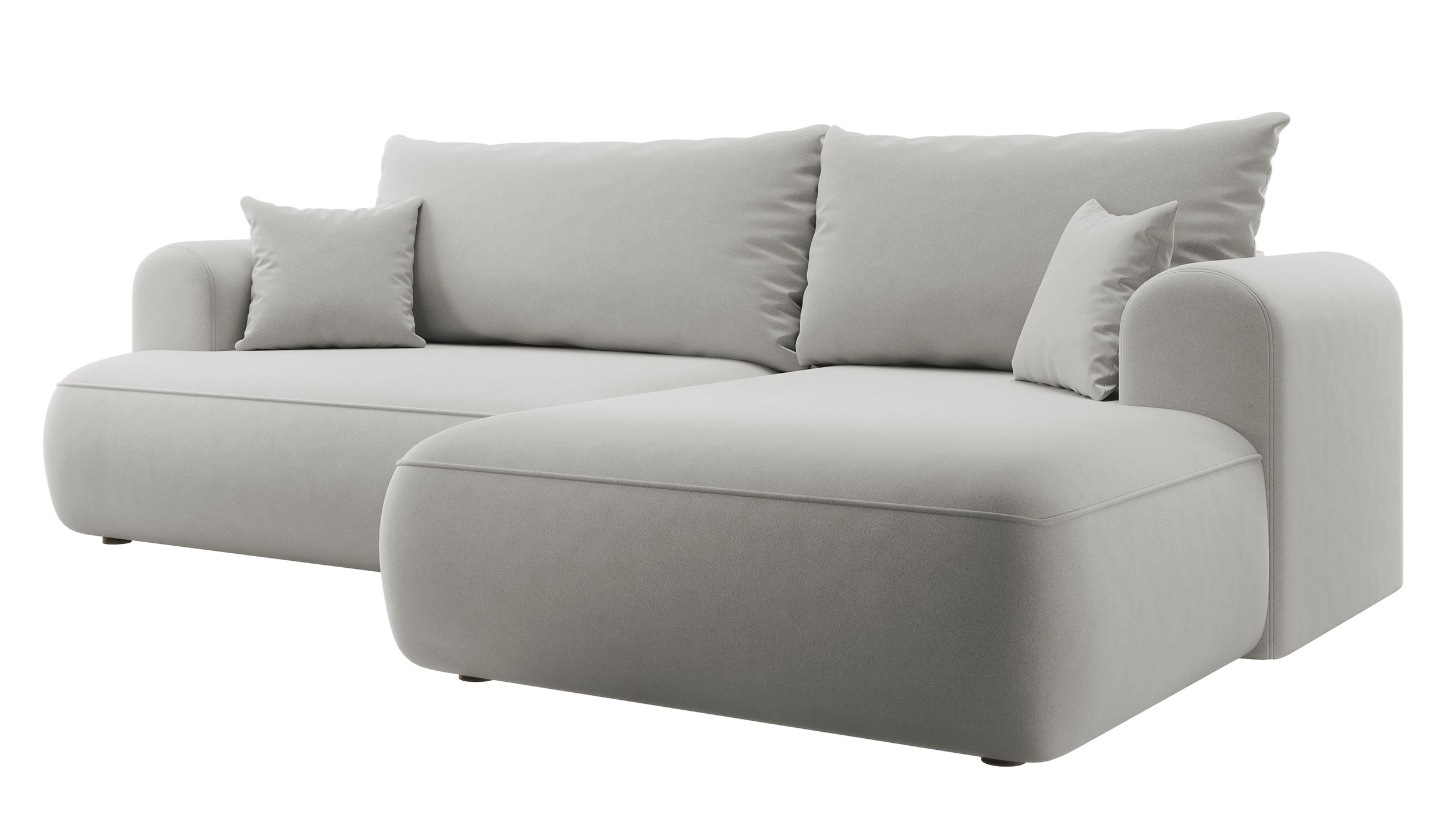 selsey-ovo-ecksofa-mit-schlaffunktion-rechts-l-form-grau-samt-mit-stauraum image 5