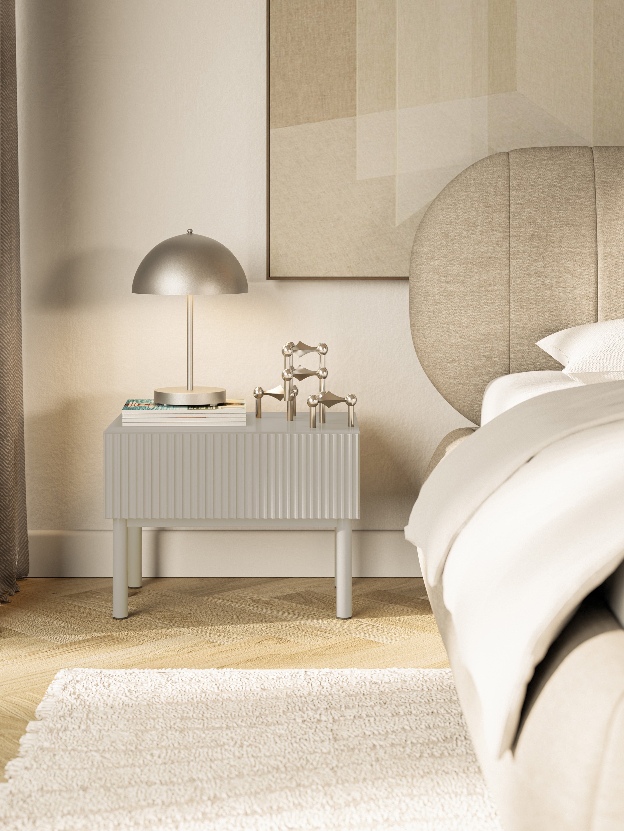 selsey-veldio-new-nachttisch-50-cm-grau-beige-mit-gefr-ster-front-und-schublade image 2