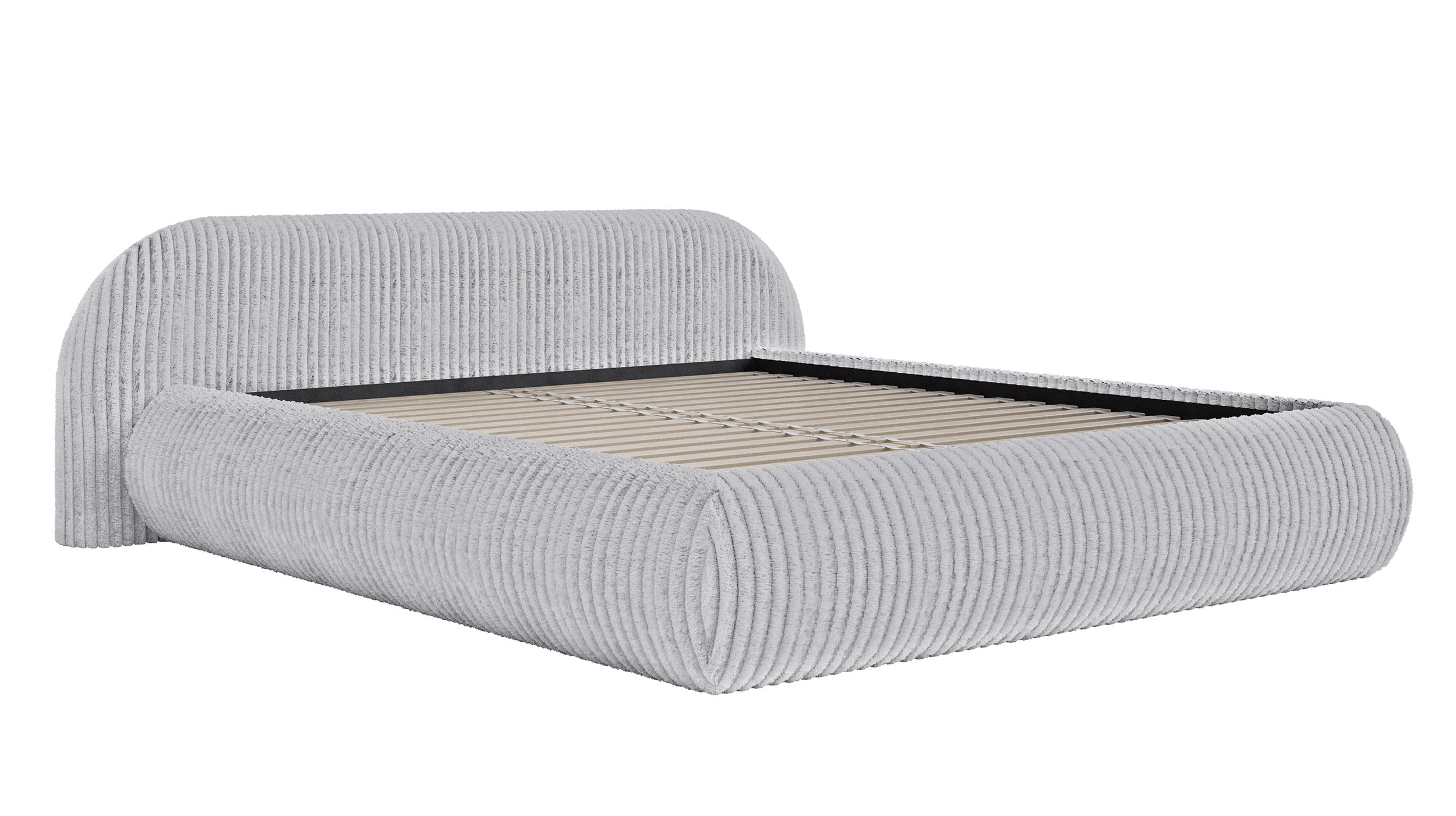 selsey-shels-low-gepolstertes-bett-160x200-cm-grau-cord image 3