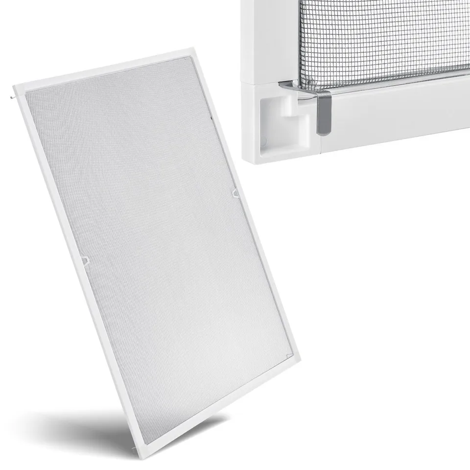 juskys-fliegengitter-f-r-fenster-80x100-cm-wei-insektenschutz-mit-alurahmen image 1