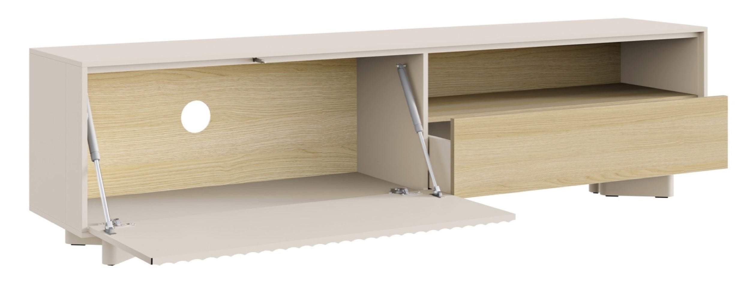 selsey-distria-tv-schrank-175-cm-mit-schublade-kaschmir-vicenza-eiche-geriffelt image 8