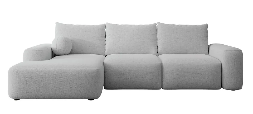 selsey-carnos-ecksofa-mit-schlaffunktion-l-links-grauer-chenille-ball-kissen image 1