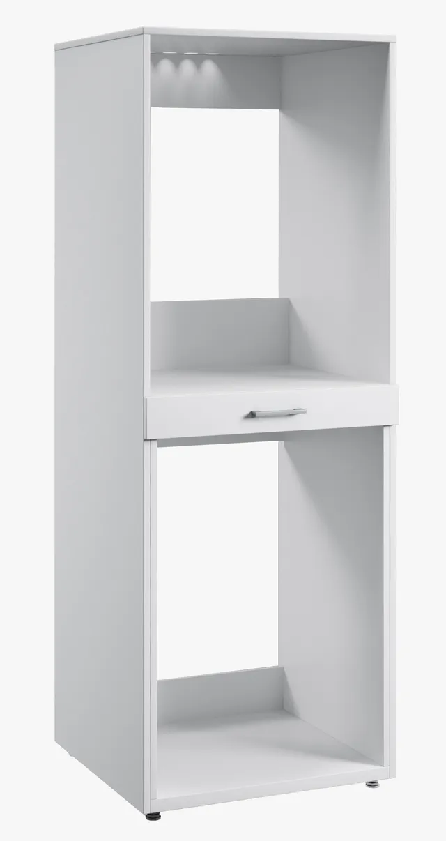 selsey-aza-schrank-f-r-waschmaschine-und-trockner-mit-regal-wei image 1