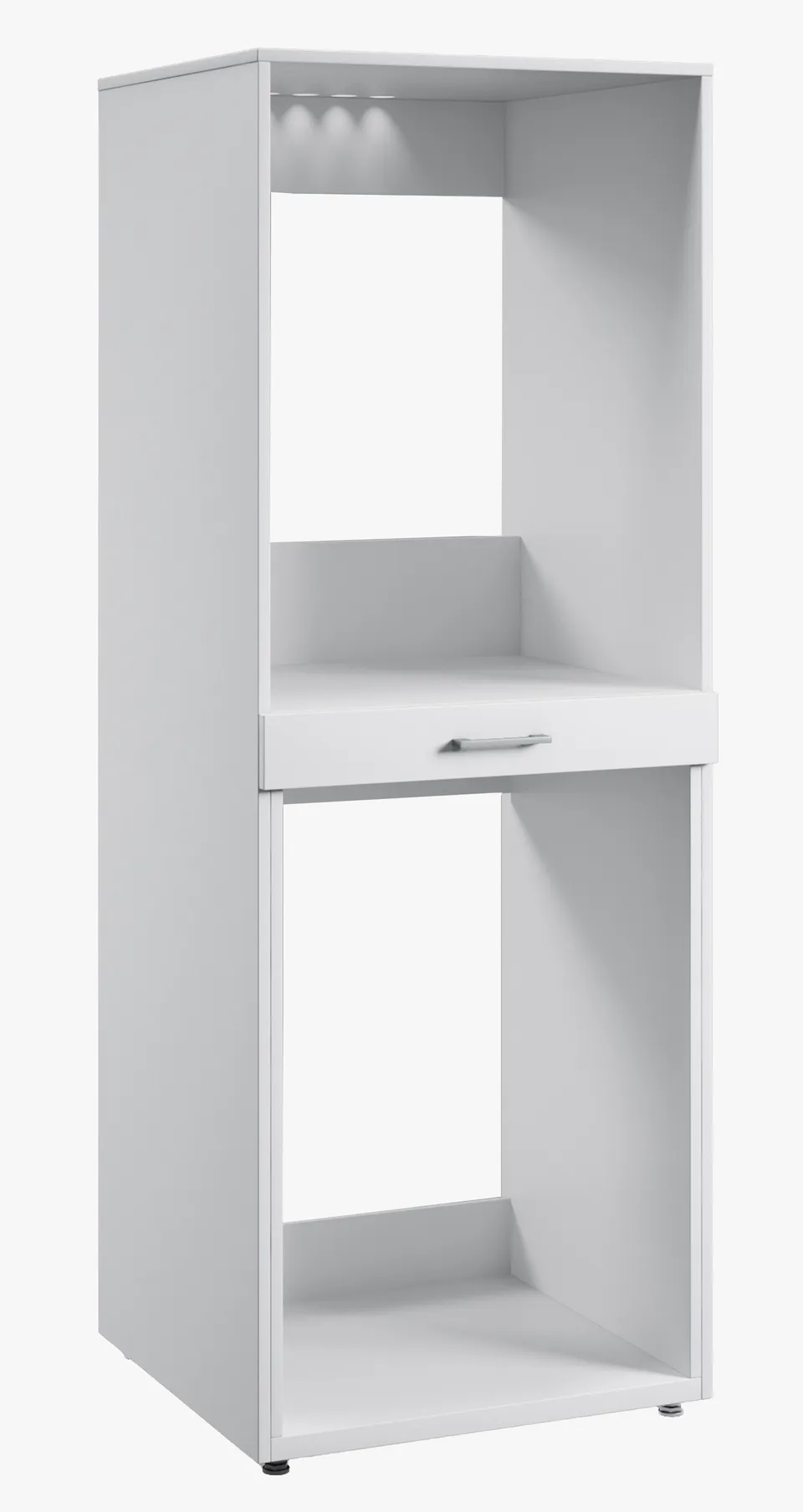 selsey-aza-schrank-f-r-waschmaschine-und-trockner-mit-regal-wei image 1