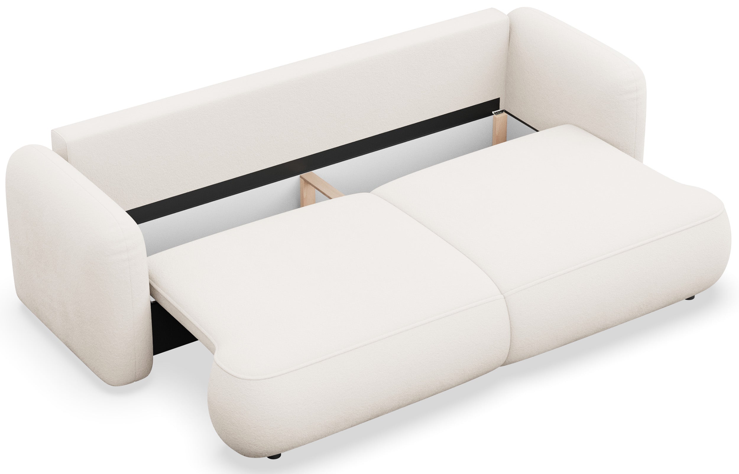selsey-tvoya-3-sitzer-schlafsofa-ausklappbar-cremefarbene-chenille-dl-automatik image 4