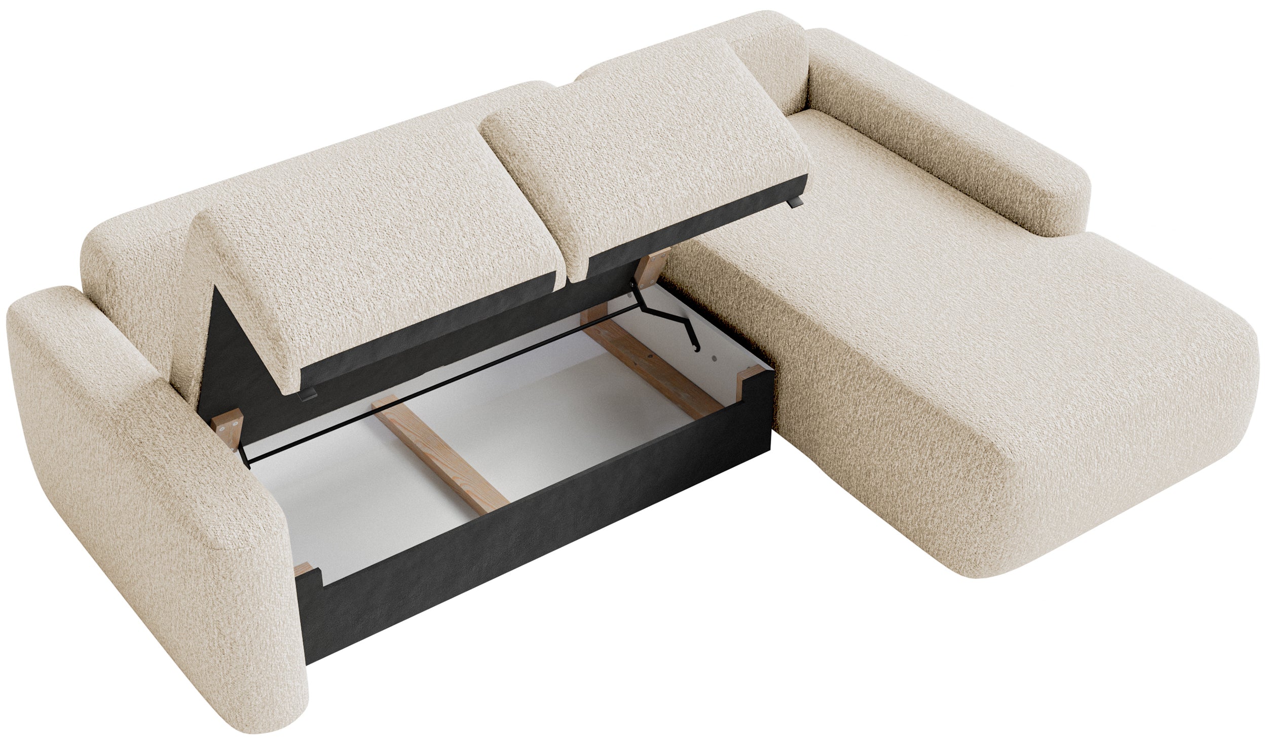 selsey-carnos-mini-ecksofa-l-form-rechts-mit-schlaffunktion-hellbeige-chenille image 4