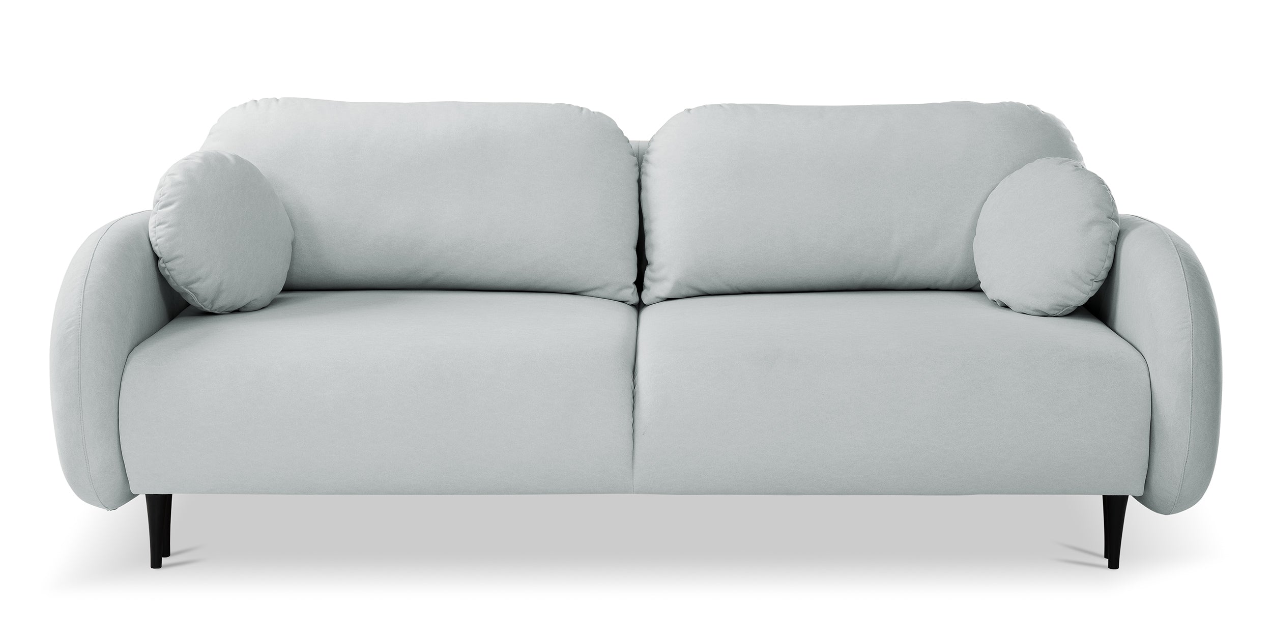selsey-bafra-ausklappbares-sofa-mit-schlaffunktion-und-bettkasten-grauer-samt image 1