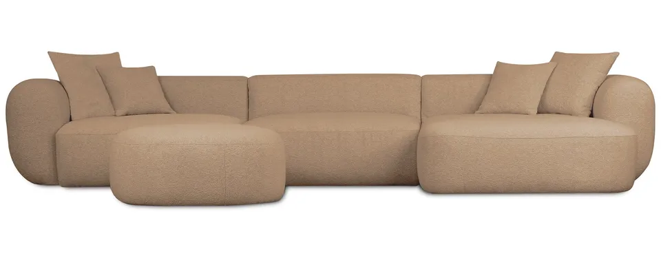 selsey-baomi-ecksofa-l-f-rmig-modular-rechtsseitig-mit-pouf-senfgelber-chenille image 1