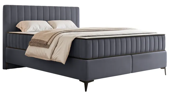 selsey-mufasso-kontinentales-bett-160x200-cm-mit-stauraum-grauer-wasserabweisend image 1