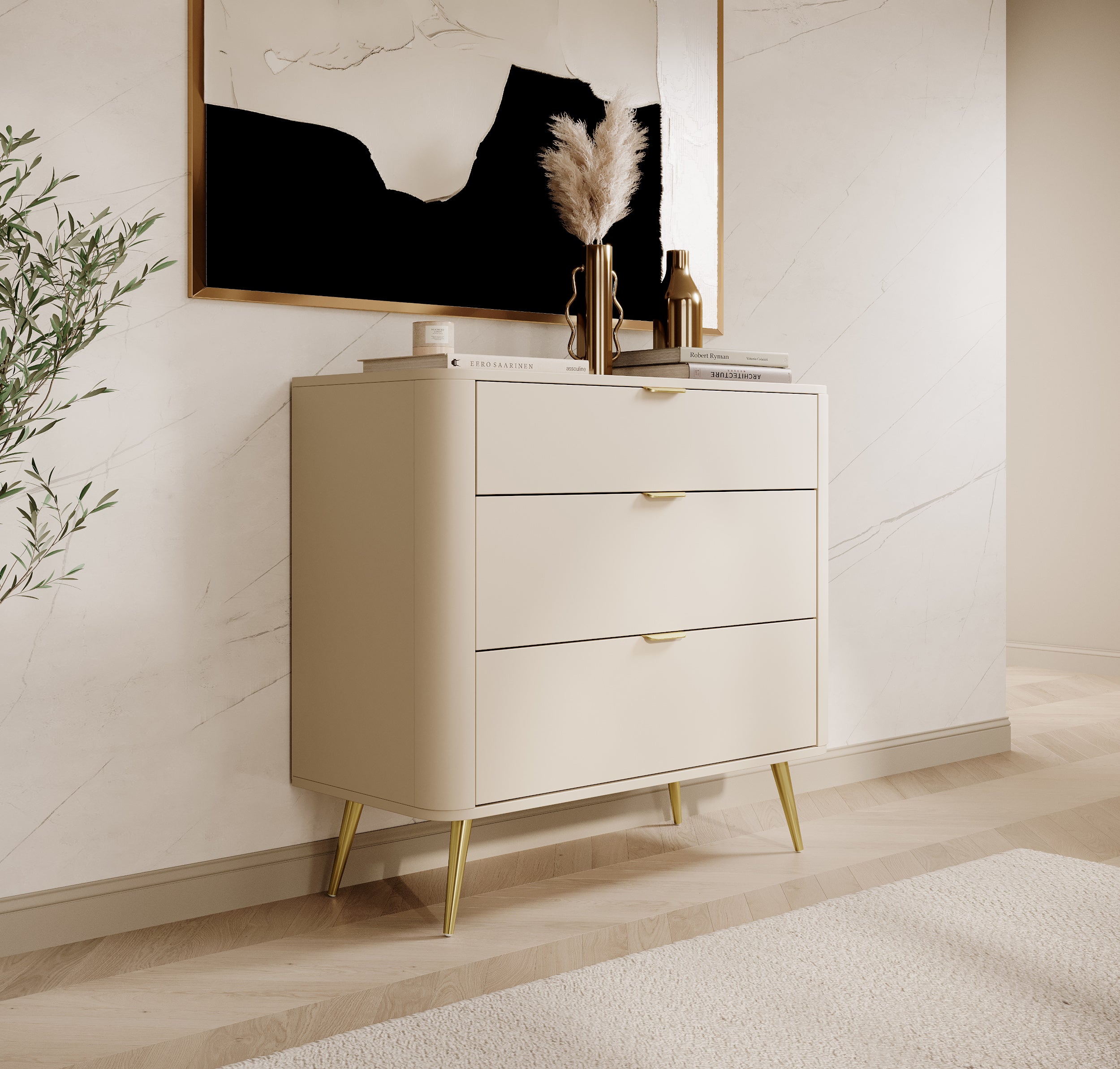 selsey-oval-kommode-mit-3-schubladen-92-cm-sandbeige image 3