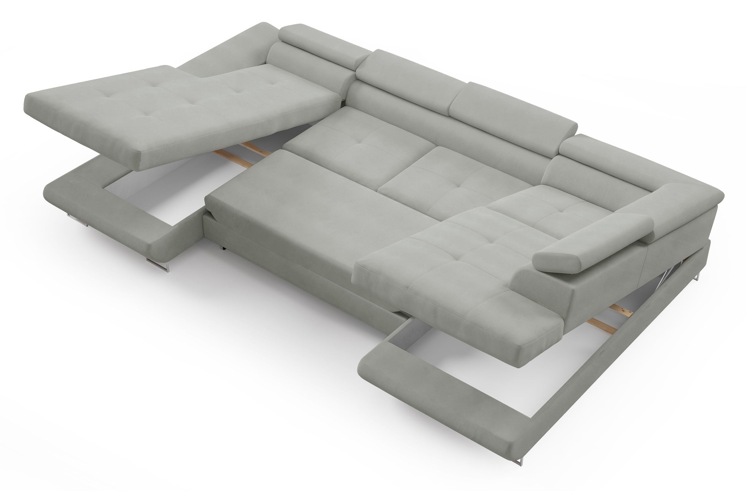 selsey-nollia-ecksofa-u-f-rmig-rechts-mit-schlaffunktion-boucl-hellgrau image 4