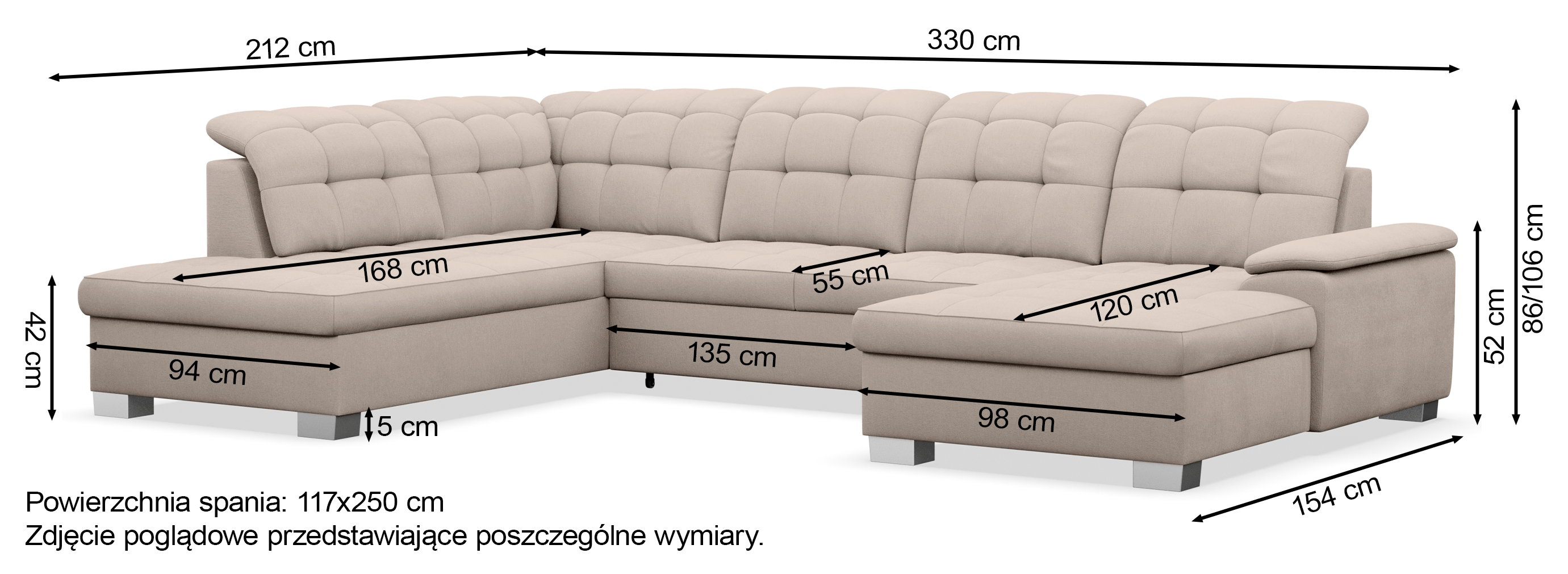selsey-jamaal-ecksofa-mit-schlaffunktion-u-f-rmig-rechts-marineblauer-flechtstof image 7