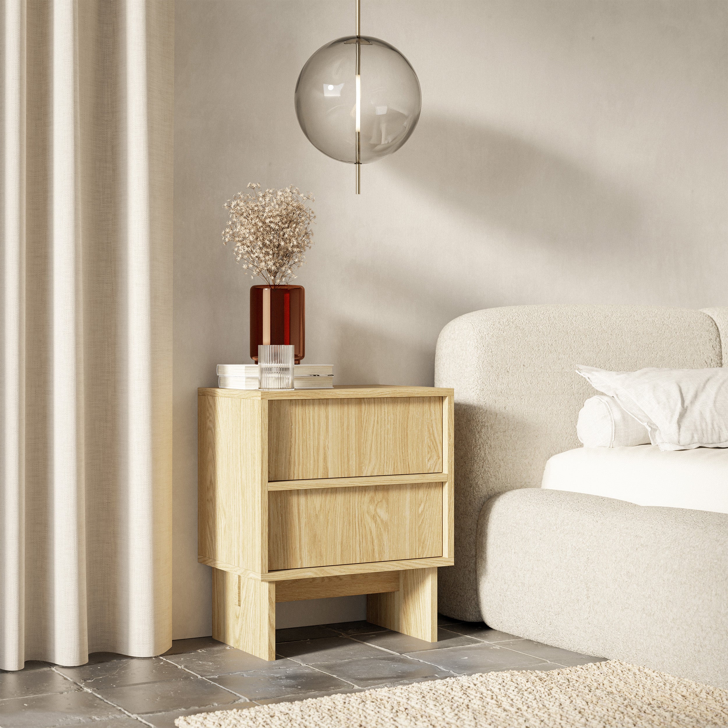 selsey-sanva-nachttisch-mit-zwei-schubladen-50-cm-ge-lte-eiche image 4