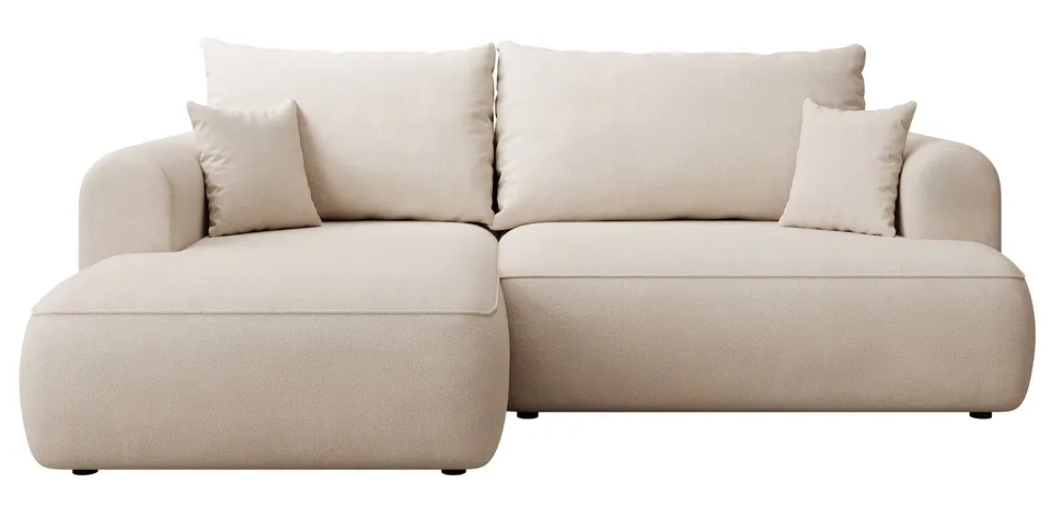 selsey-ovo-mini-ecksofa-mit-schlaffunktion-l-form-links-creme-chenille-mit-staur image 1