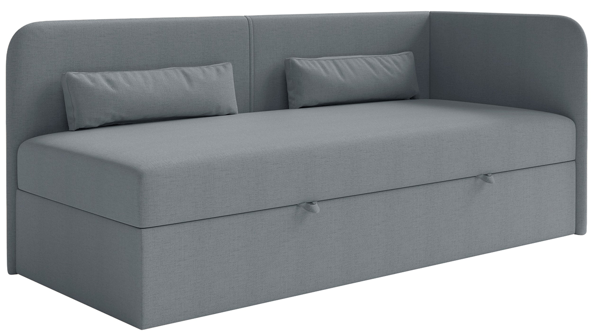 selsey-calmmo-jugendbett-90x200-cm-rechtsseitig-mit-stauraum-dunkelgrau-hydropho image 1