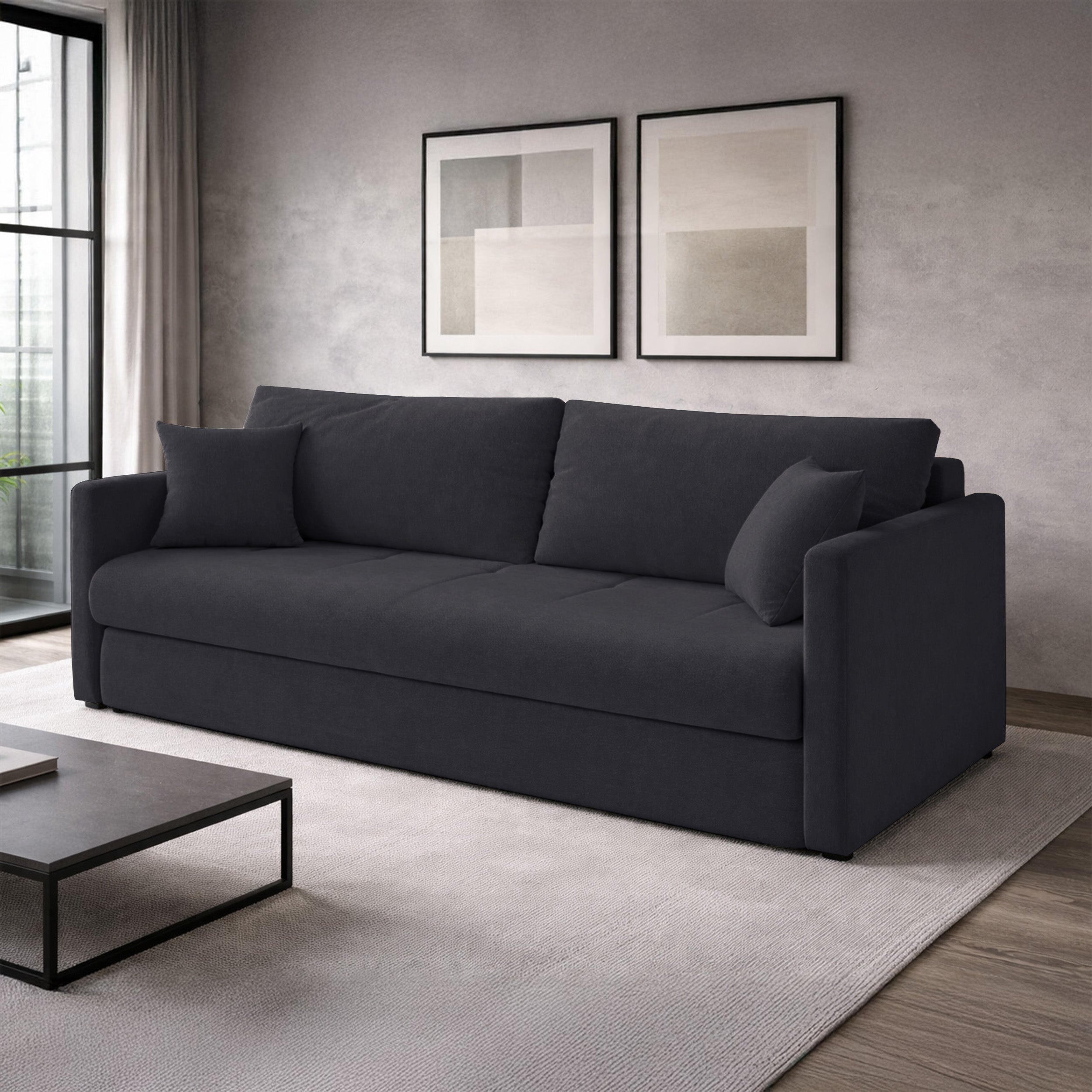 selsey-lorro-dreisitzer-sofa-ausklappbar-mit-stauraum-graphit-chenille image 2