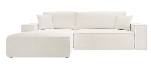 selsey-farese-new-ecksofa-mit-schlaffunktion-links-l-form-creme-boucl-mit-staura image 1