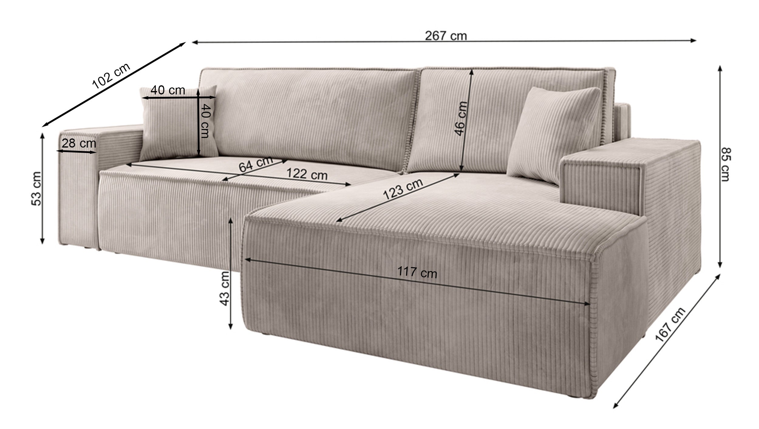 selsey-farese-new-ecksofa-l-form-links-mit-schlaffunktion-und-stauraum-beiger-co image 7