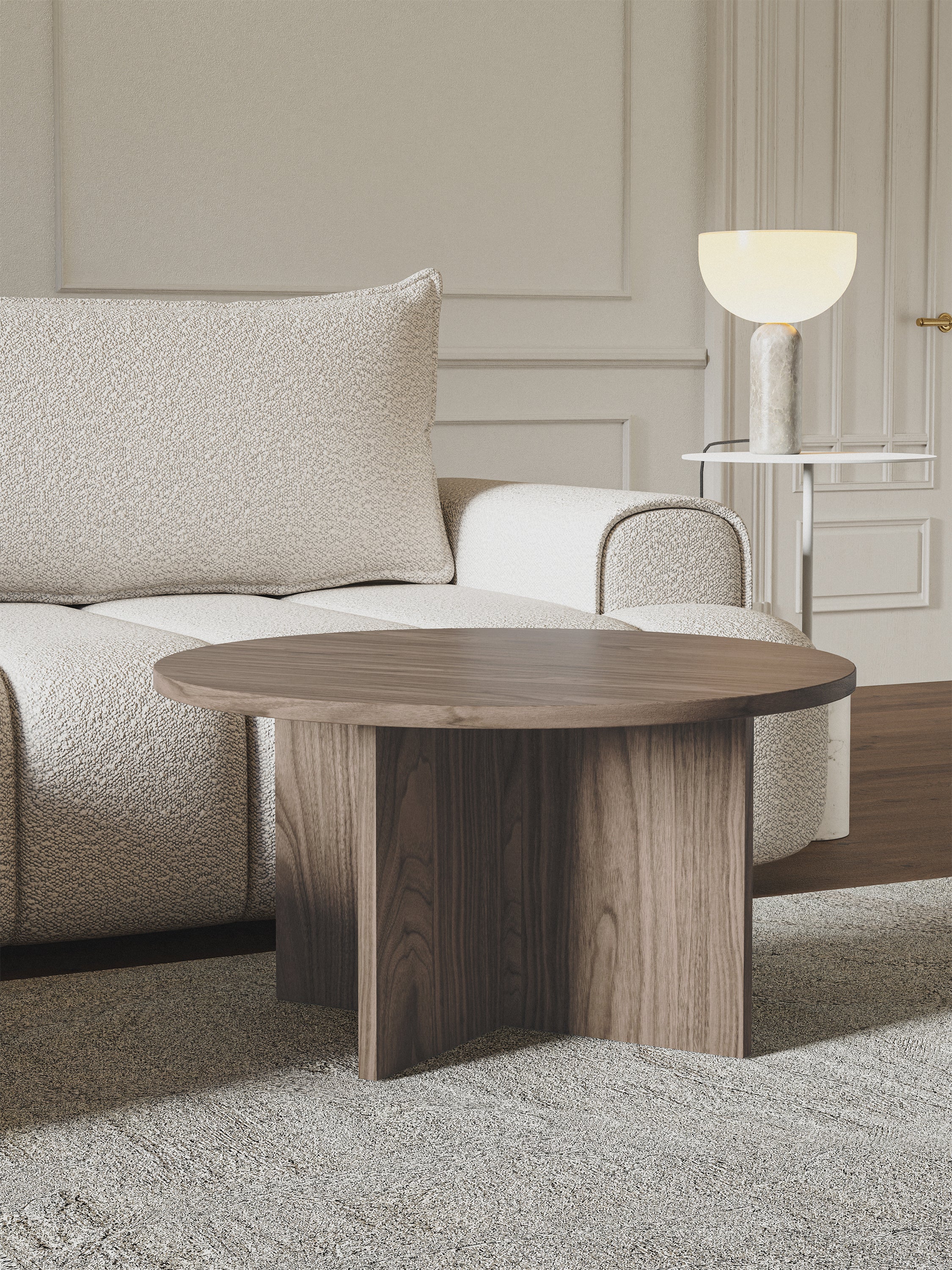 selsey-ovo-couchtisch-rund-76-cm-wisconsin-nussbaum image 3