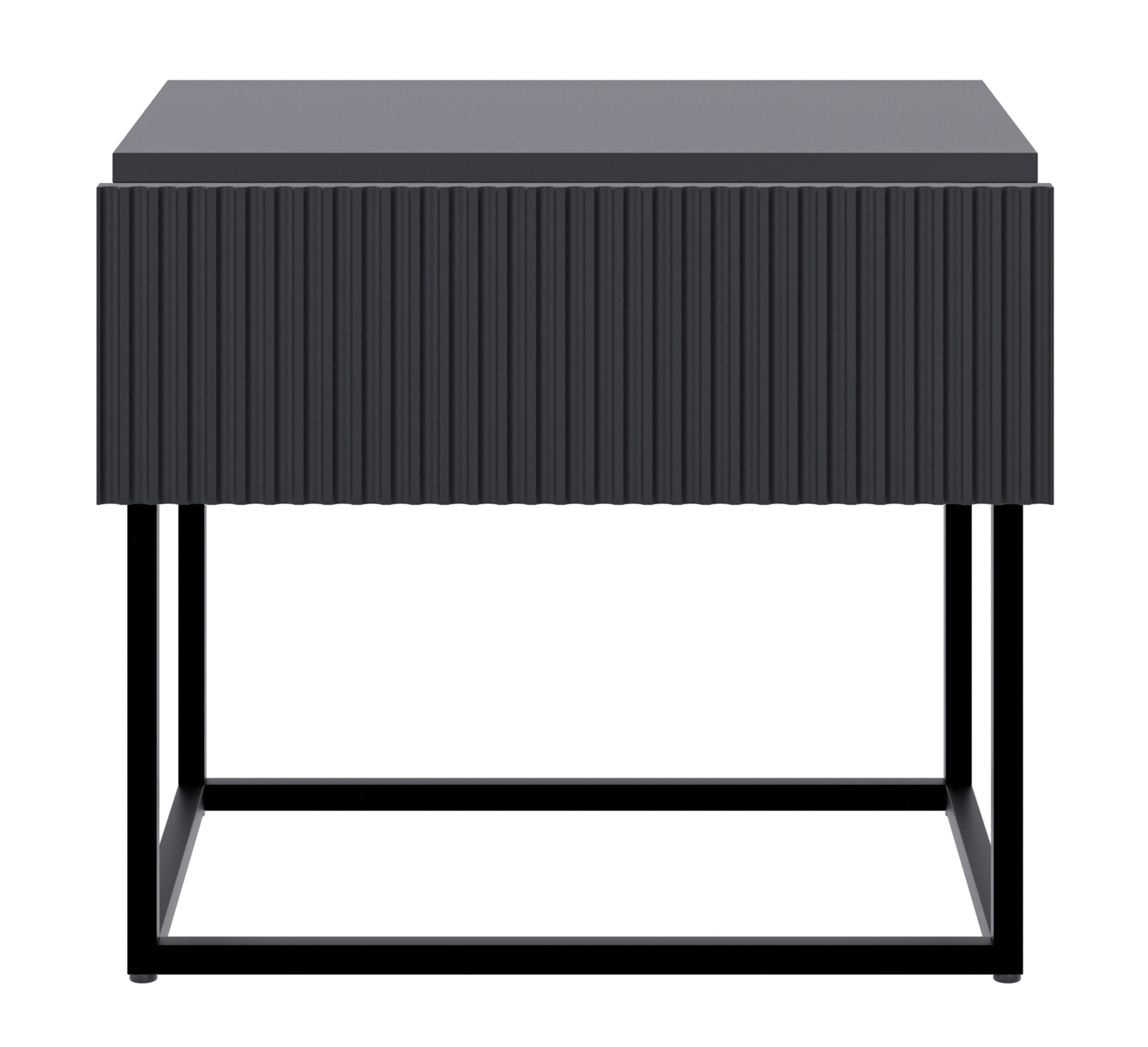 selsey-veldio-nachttisch-50-cm-mit-schublade-und-gefr-ster-front-schwarz image 5