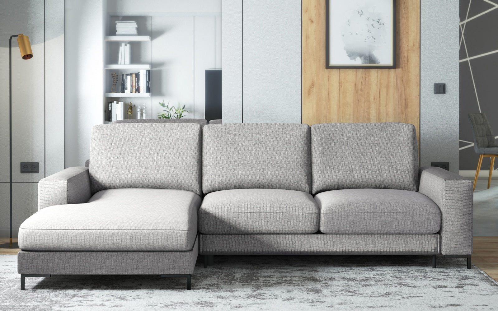 selsey-mokpeo-ecksofa-mit-schlaffunktion-l-form-links-hellgrau-stoff image 2