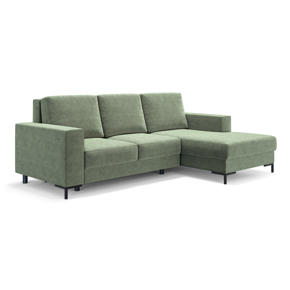 selsey-mokpeo-ecksofa-mit-schlaffunktion-l-form-rechts-gr-n-cordstoff image 5