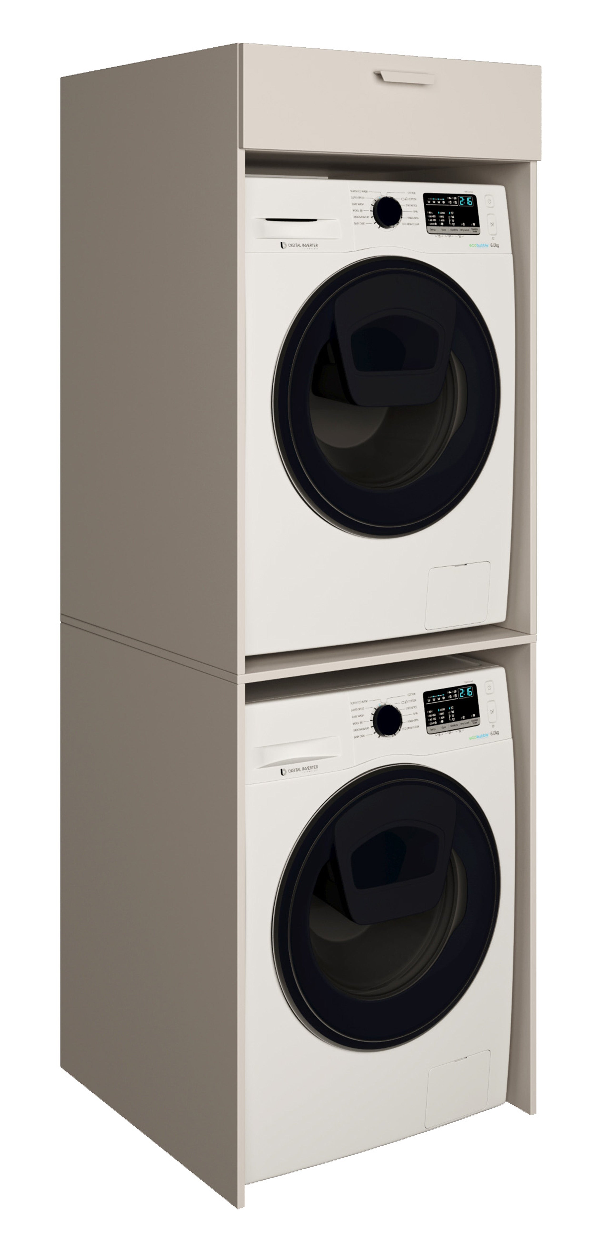 selsey-holv-zweikammer-h-ngeschrank-ber-waschmaschine-68-cm-kaschmir image 8