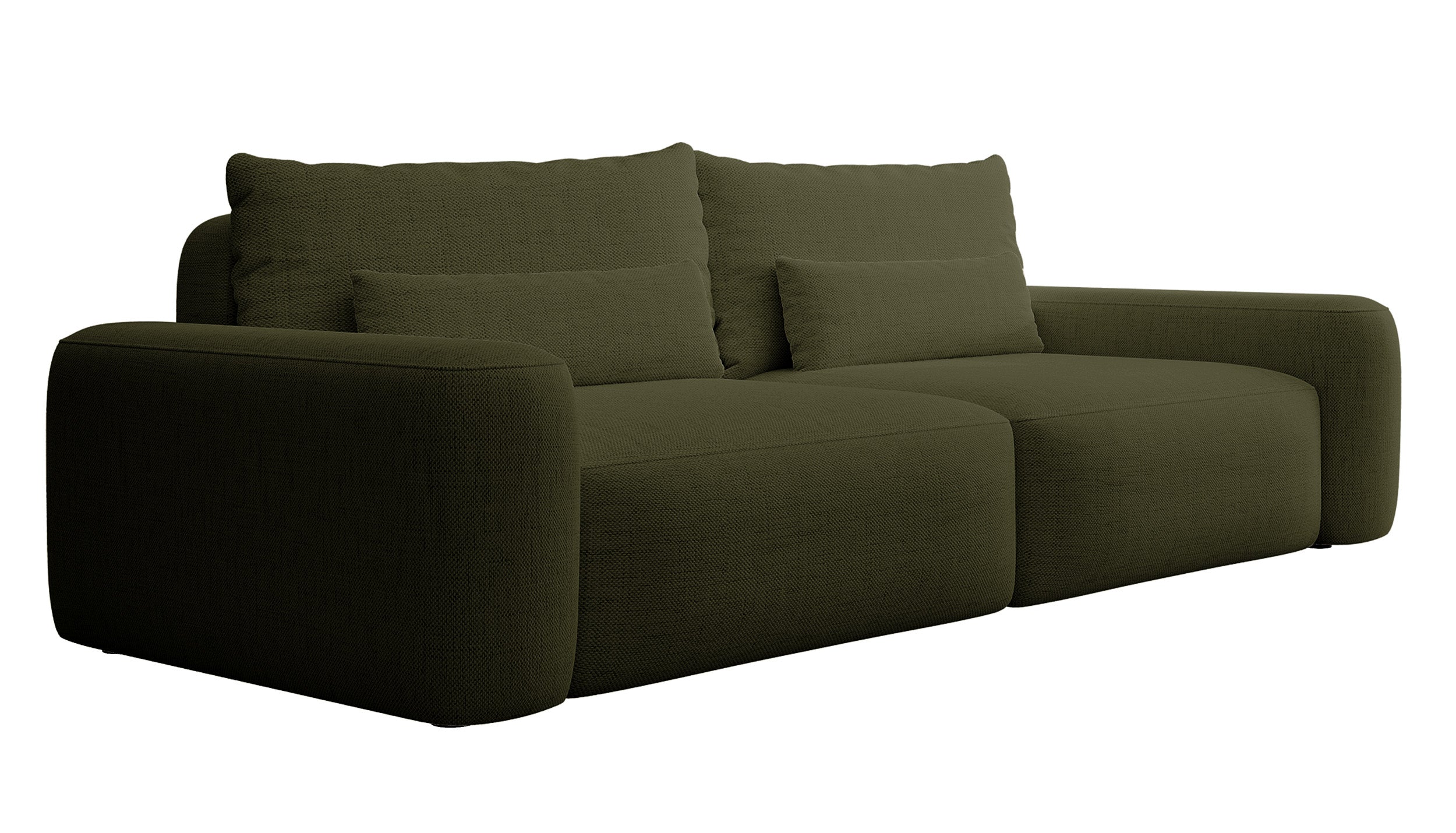 selsey-carnos-dreisitziges-ausklappbares-sofa-olivgr-ner-chenille-stoff-hydropho image 5