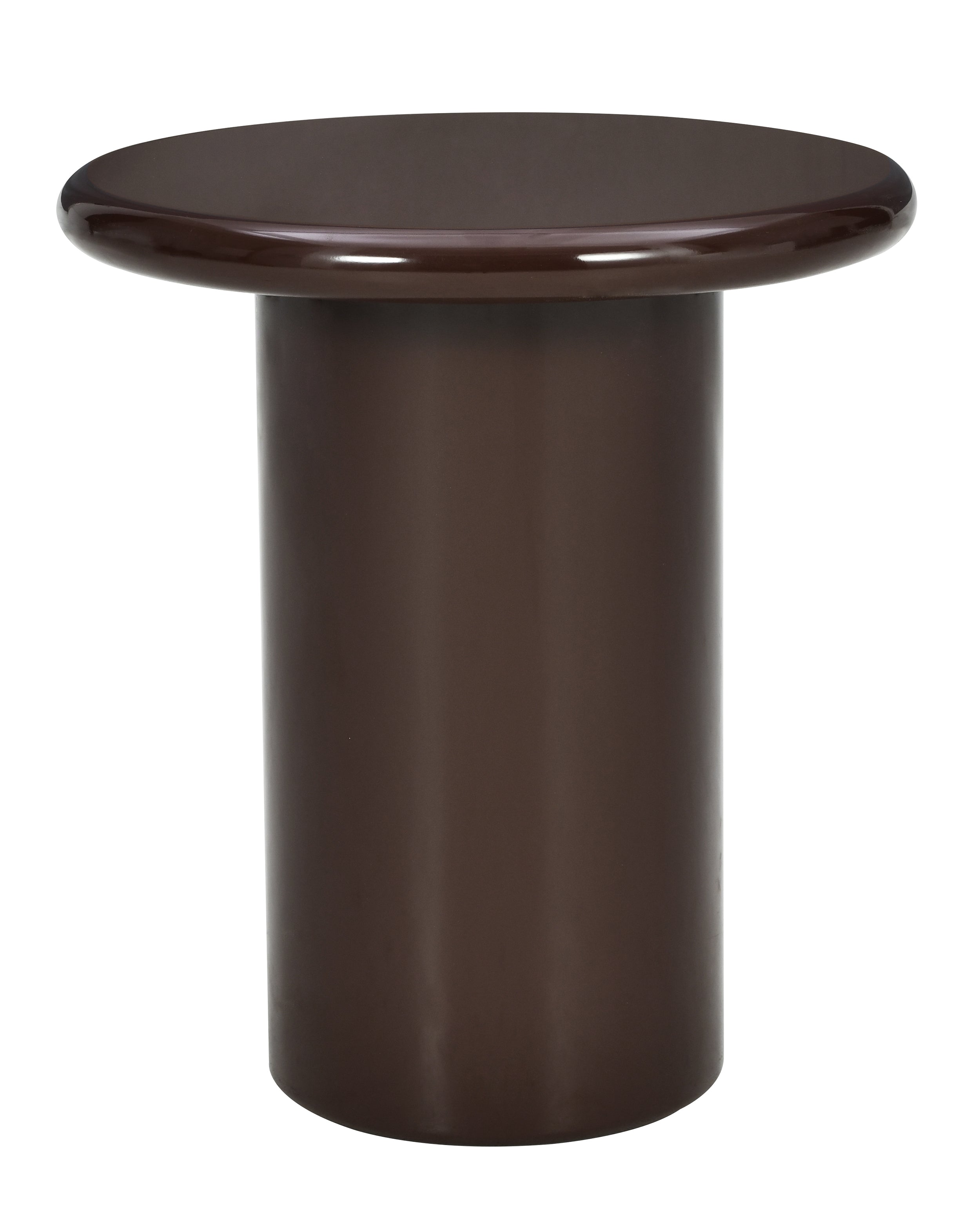 selsey-solvade-couchtisch-durchmesser-45-cm-braun-hochglanz image 1