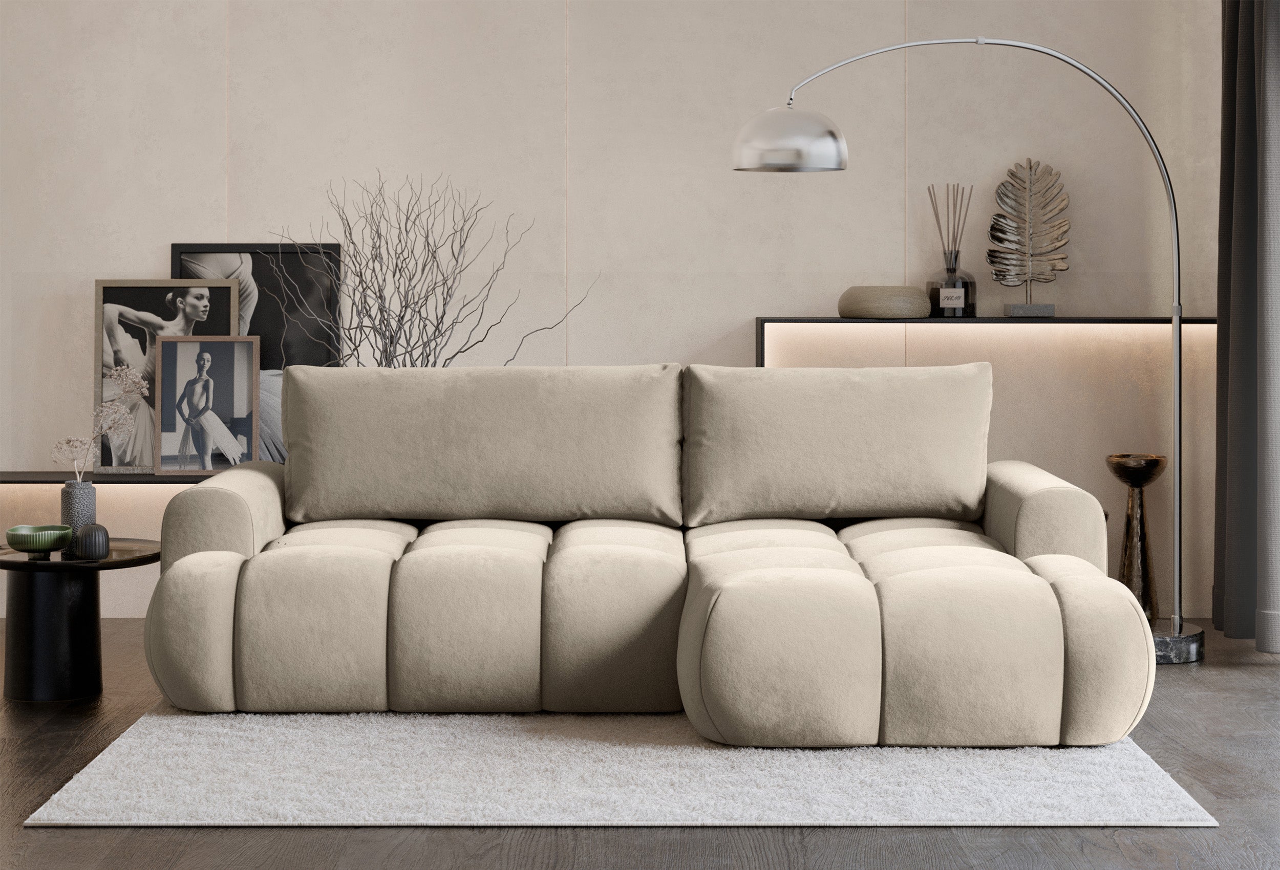 selsey-ombo-mini-ecksofa-mit-schlaffunktion-rechts-l-form-beige-hydrophober-samt image 2