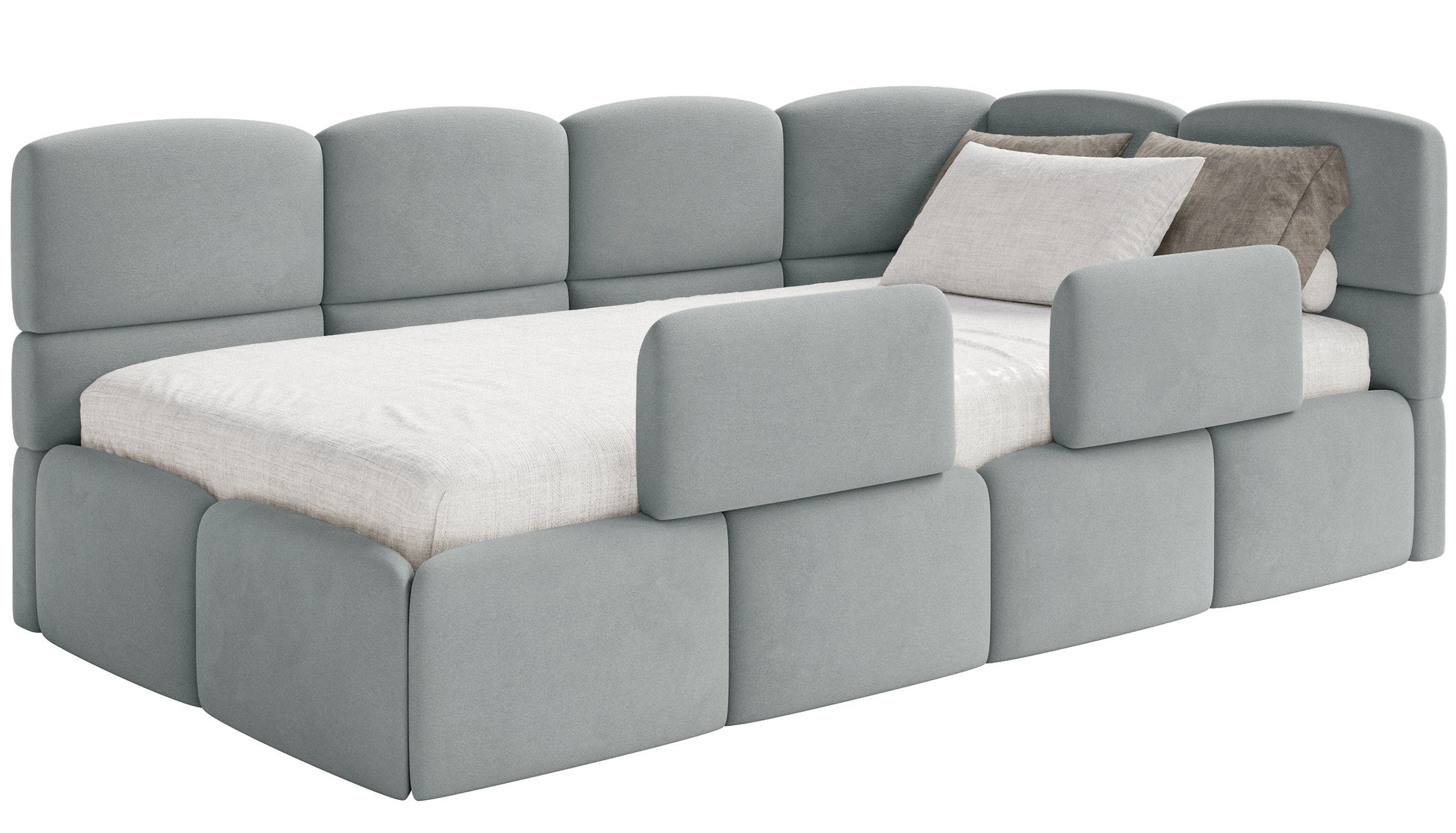 selsey-cloudy-jugendbett-120x200-cm-rechts-mit-stauraum-grauer-velours image 1