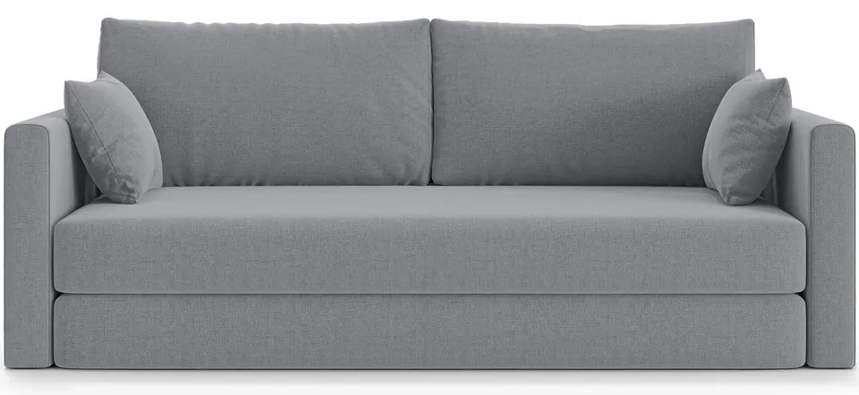 selsey-avolia-dreisitziges-ausklappbares-sofa-graues-flechtmuster image 1