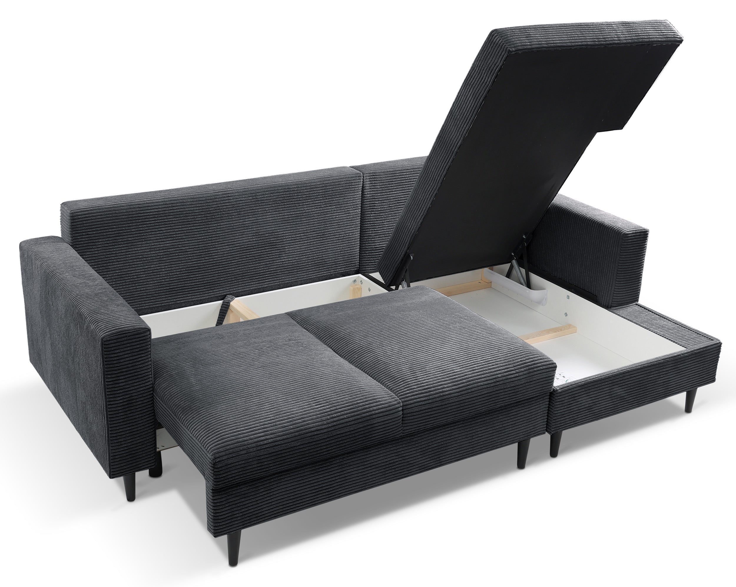 selsey-nalika-ecksofa-l-f-rmig-mit-schlaffunktion-und-stauraum-dunkelgrauer-cord image 6