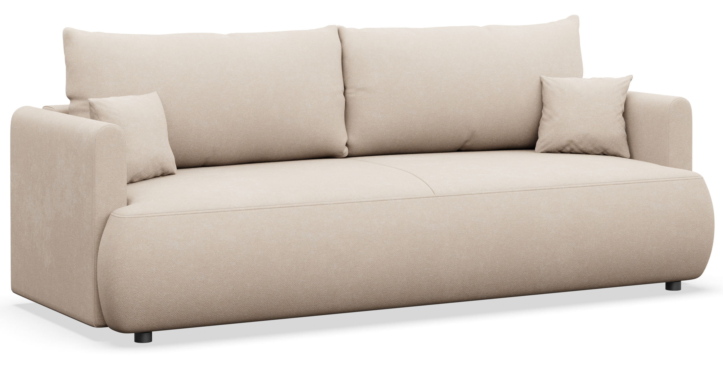 selsey-ovo-mini-dreisitziges-ausklappbares-sofa-mit-stauraum-creme-chenille image 5