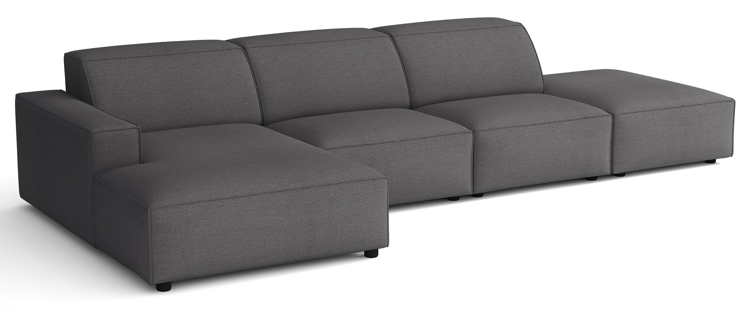 selsey-sellmo-modulares-ecksofa-l-form-links-mit-hocker-dunkelgrau-chenille-hydr image 3