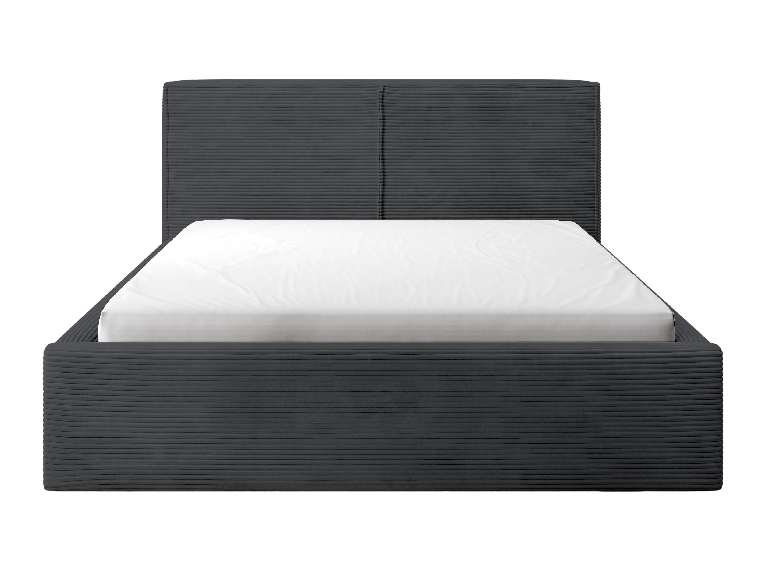 selsey-farese-gepolstertes-bett-140x200-cm-mit-stauraum-dunkelgrauer-cord image 5