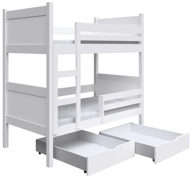selsey-frello-etagenbett-80x180-cm-wei-mit-matratzen-und-schubladen-kiefer image 1