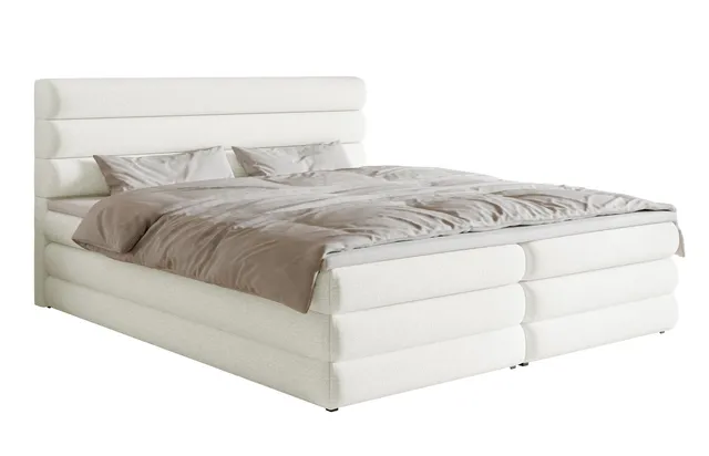 selsey-alegre-kontinentalbett-160x200-cm-mit-topper-und-stauraum-wei-es-chenille image 1
