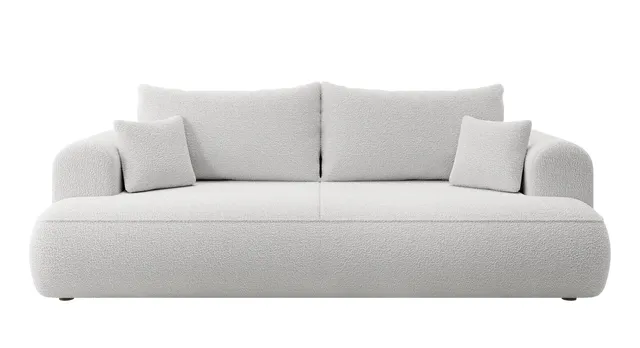 selsey-ovo-dreisitziges-schlafsofa-ausklappbar-mit-stauraum-grau-boucl image 1