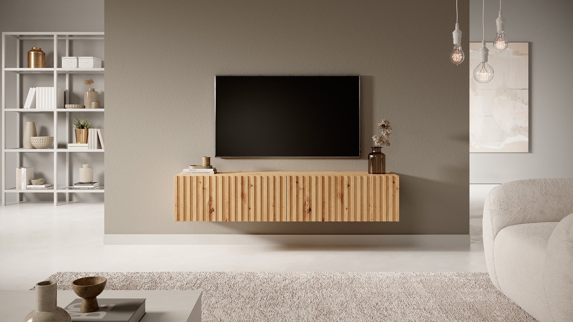 selsey-telire-tv-schrank-138-6-cm-artisan-eiche-mit-lamellen image 8