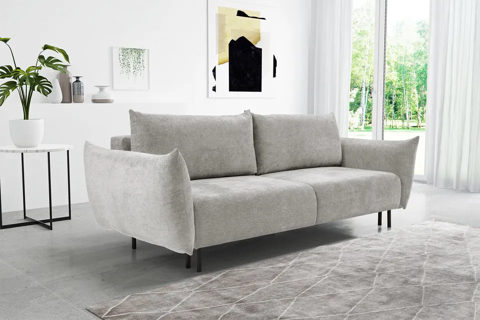 selsey-candeiro-3-sitzer-schlafsofa-ausklappbar-mit-stauraum-grauer-chenille image 1