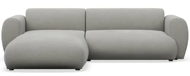 selsey-emia-ecksofa-l-links-mit-schlaffunktion-hellgrauer-chenille-leicht-zu-rei image 1