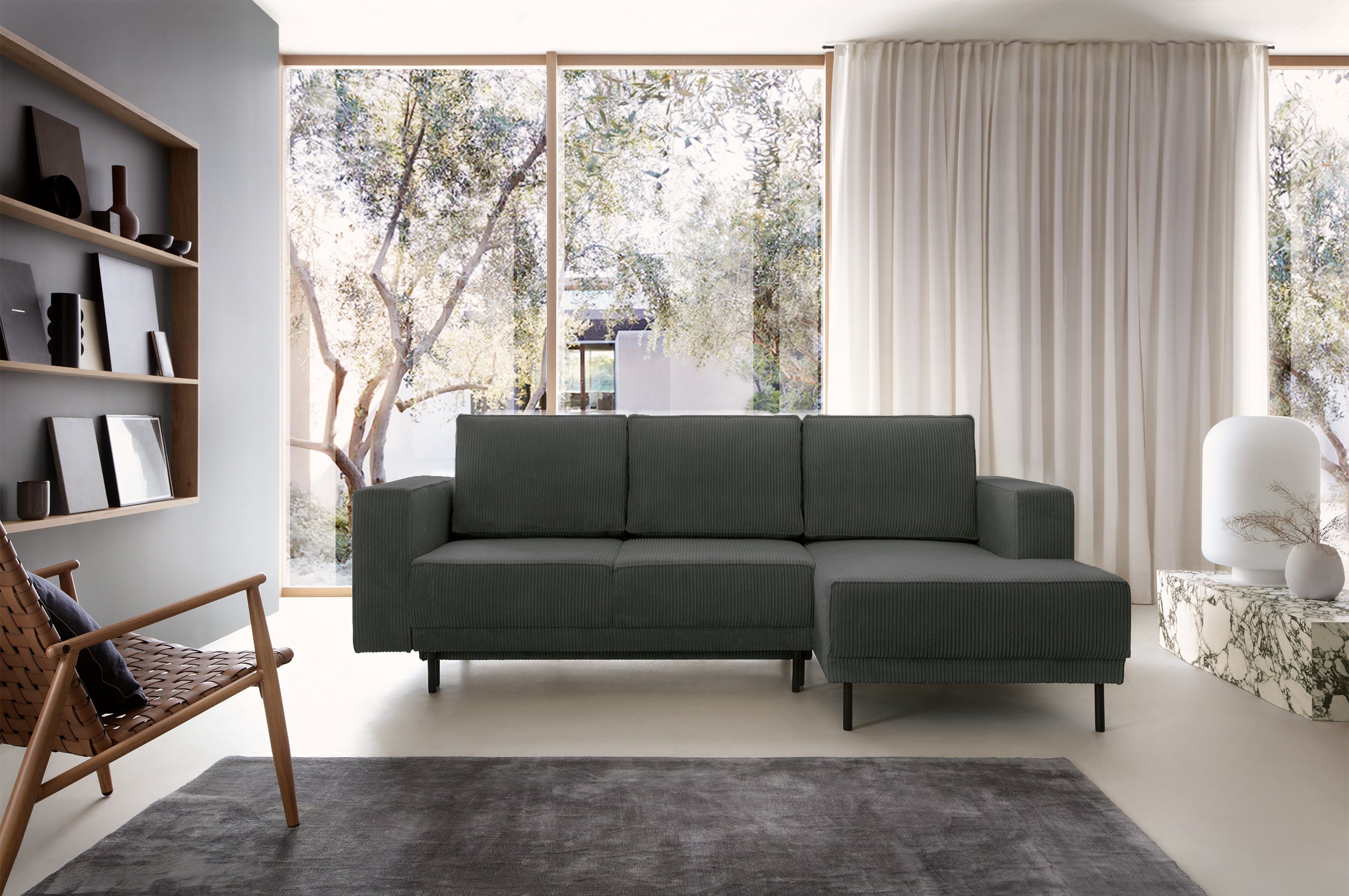 selsey-rodario-mini-ecksofa-l-f-rmig-rechts-mit-schlaffunktion-und-stauraum-grau image 3